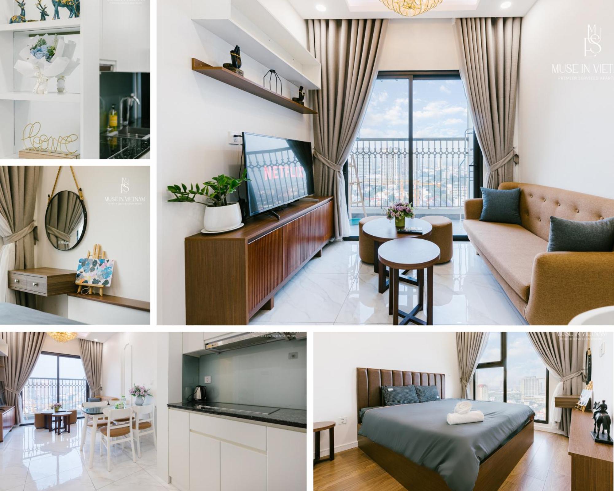 Muse Hanoi Lake View Luxury Apartment - D' Eldorado Zimmer foto